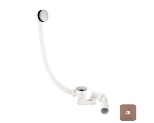 Almar Слив-перелив для ванны, цвет: медь брашированная PVD. E096003.CO