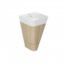 Azzurra Build Тумба напольная 44х47х85см, с 1 ящиком, с раковиной, цвет: Olmo naturale. BULP05050T0MBI*1,  MBB 50  N,  SIF/MB
