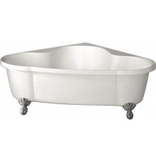 Акриловая ванна BelBagno BB07-CRM ножки хром