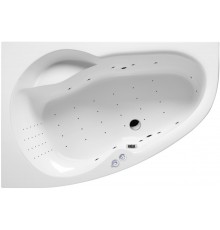 Акриловая ванна Excellent Newa Newa WAEX.NEL16.NANO 160x95 см, угловая, с гидромассажем, со сливом-переливом, асимметричная 160x95 L