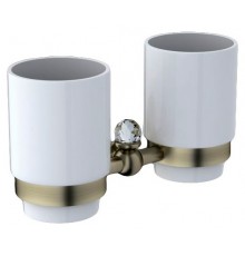 Стакан Art Max Antic Crystal AM-E-2688SJ-Br двойной