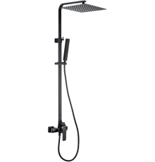 Душевая стойка Allen Brau Infinity 5.21012-31 чёрный матовый
