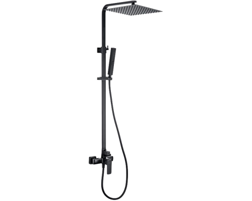 Душевая стойка Allen Brau Infinity 5.21012-31 чёрный матовый