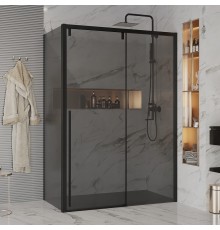 Душевой уголок Ambassador Intense 110022205IBB-90IBB 160х90 см, профиль черный