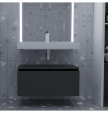 Тумба Armadi Art Flat Valessi Uno-S 80 антрацит матовый