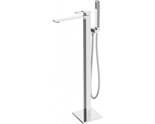 Напольный смеситель для ванны с душем BelBagno Luce FMT CRM С ВНУТРЕННЕЙ ЧАСТЬЮ