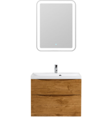 Мебель для ванной комнаты BelBagno Marino H60 rovere nature, 80 см