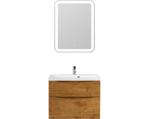 Мебель для ванной комнаты BelBagno Marino H60 rovere nature, 80 см