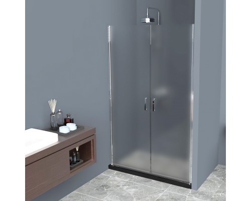 Душевая дверь в нишу BelBagno Uno B-2-120-P-Cr стекло текстурное