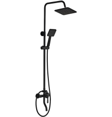 Душевая стойка BOCH MANN Eco Quadro Black BM8427 черная