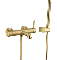 Смеситель для ванны с душем Boheme Uno 463-MG matt gold