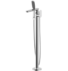 Напольный смеситель для ванны с душем Bravat Gina F665104C-B3-ENG хром