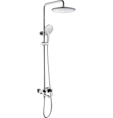Душевая стойка Bravat Riffle F6336370CP-A-RUS хром