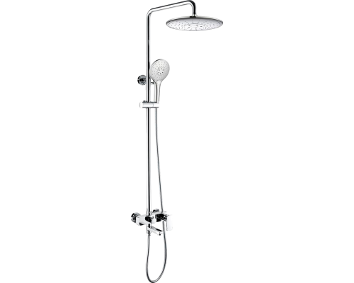 Душевая стойка Bravat Riffle F6336370CP-A-RUS хром