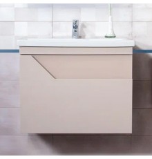 Тумба под раковину без столешницы Бриклаер Брайтон 60 подвесная, глиняный серый