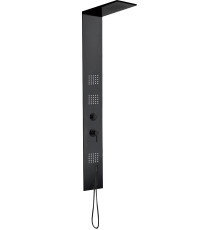 Душевая панель Ceruttispa Tanaro B CT8991 черная