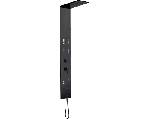 Душевая панель Ceruttispa Tanaro B CT8991 черная
