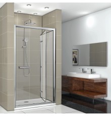 Душевая дверь в нишу Ceruttispa Bella D101T 100 см, профиль хром