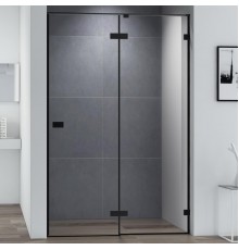 Душевая дверь в нишу Cezares Bellagio BELLAGIO-B-12-140-C-NERO 140 см, черная