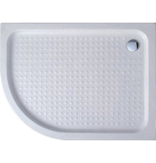 Поддон для душа Cezares Tray TRAY-A-RH-100/80-550-15-W-R R100х80 R, с сифоном