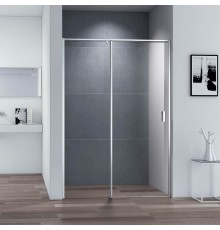 Душевая дверь в нишу Cezares Urban B 12 100 C Cr профиль хром, стекло прозрачное