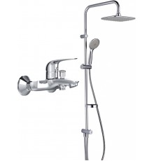 Душевая стойка Damixa RedBlu Palace Evo 974200063 + Смеситель для ванны с душем Damixa Astoria DX5510000