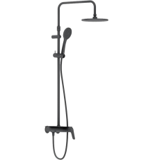 Душевая стойка Damixa Jupiter 977780300 черная матовая