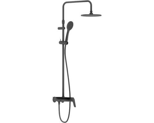 Душевая стойка Damixa Jupiter 977780300 черная матовая