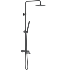 Душевая стойка Damixa Scandinavian Pure 936810300 черная матовая