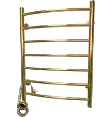 Полотенцесушитель электрический Domoterm Калипсо П7 50x70, золото, L
