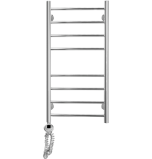 Полотенцесушитель электрический Domoterm Медея П8 40x80 EL, хром, L