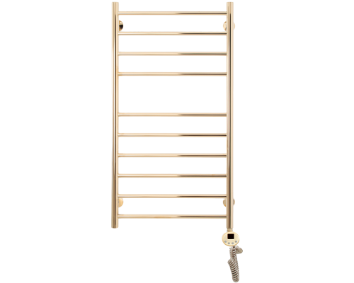Полотенцесушитель электрический Domoterm Медея П10 50x100, золото, R
