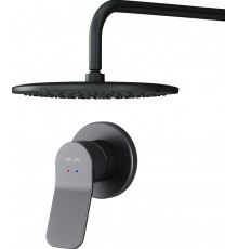 Душевой комплект AM.PM X-Joy FB85A2R002 С ВНУТРЕННЕЙ ЧАСТЬЮ, для душа, чёрный