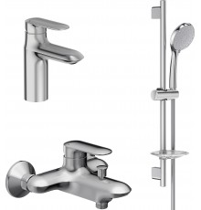 Комплект для ванной Jacob Delafon Kumin E99447-CP + E99460-CP + E99899RU-CP