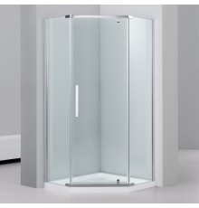Душевой уголок Black White Stellar Wind S305 1000х1000