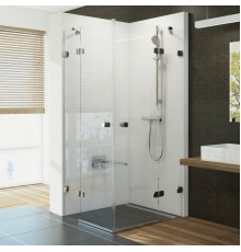 Душевой уголок Ravak Brilliant BSRV4+B SET 100 Transparent, профиль хром