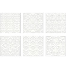 Плитка настенная Kerama Marazzi Суррей белая глянцевая