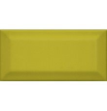 Плитка настенная Kerama Marazzi Клемансо глянцевая 7,4х15 оливковая, грань
