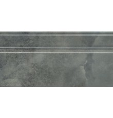 Плинтус Kerama Marazzi Джардини глянцевый, ректифицированный 20х40, темно-серый