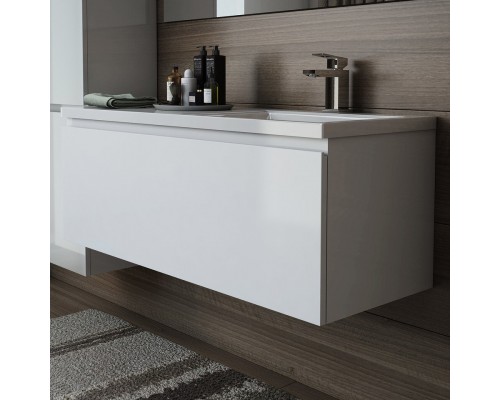 Тумба с раковиной Эстет Dallas Luxe 115 подвесная, 1 ящик, R