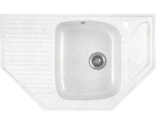 Мойка кухонная Domaci Бьелла DMC-10 белая