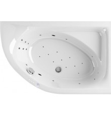 Акриловая ванна Excellent Aquarella WAEX.ARP17.ULTRA R 170x110 см, угловая, с гидромассажем, с каркасом, со сливом-переливом, асимметричная
