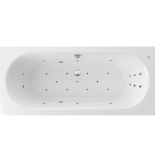 Акриловая ванна Excellent Oceana WAEX.OCE17.ULTRA 170x75 см, с гидромассажем, с каркасом, со сливом-переливом