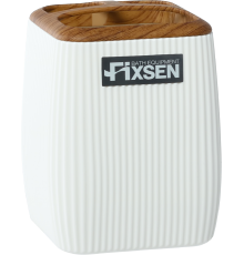 Стакан Fixsen White Wood FX-402-3 белый