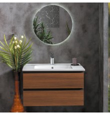 Мебель для ванной комнаты Armadi Art Capolda 85 dark wood