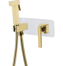 Гигиенический душ Lemark Mista LM6419WG со смесителем, С ВНУТРЕННЕЙ ЧАСТЬЮ