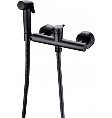 Гигиенический душ Bravat D9141BW-RUS со смесителем, черный