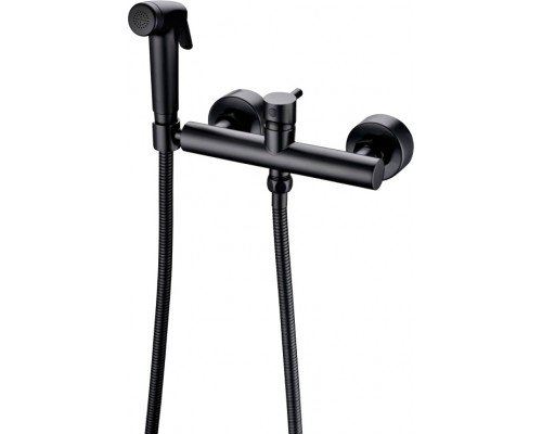 Гигиенический душ Bravat D9141BW-RUS со смесителем, черный