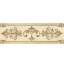Бордюр Gracia Ceramica Visconti beige 02 глянцевый 8,5х25