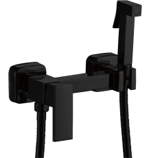 Гигиенический душ Haiba HB13-7 со смесителем, черный